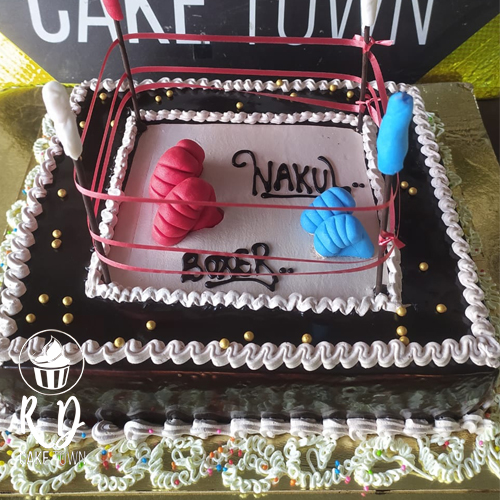 Rectangle Shape Cake