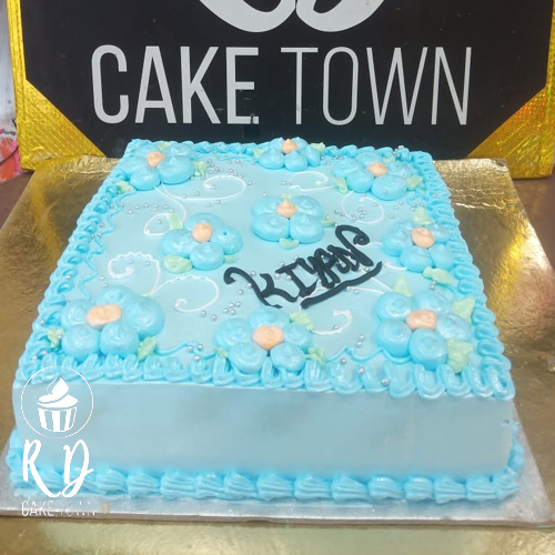 Rectangle Shape Cake